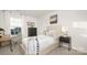 Bedroom with natural light, desk, carpet, and neutral decor at 4689 Fanning Rd, Hickory, NC 28602