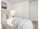 Bright bedroom with natural light, door access and modern decor at 4689 Fanning Rd, Hickory, NC 28602