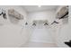 Organized walk-in closet with shelving and hanging space at 502 Webster Ln, Cramerton, NC 28032
