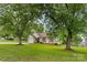 Charming single-story home with a well-manicured lawn and mature trees at 510 Sw Viking Sw Pl, Concord, NC 28025