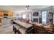 Spacious living area with comfortable seating, a fireplace, and an open layout at 511 Rough Hewn Ln, Rock Hill, SC 29730