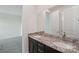 Ensuite bathroom with granite countertop double vanity at 716 Flare Dr, Tega Cay, SC 29708