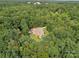 Secluded estate nestled within a lush forest, featuring a home, pool, and a long driveway at 8101 Cane Pointe Ln, Waxhaw, NC 28173