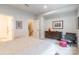 Neutral bedroom featuring soft carpet, reading chair, and natural light at 819 Anderson St, Charlotte, NC 28205