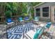 Inviting outdoor deck with comfortable seating and stylish decor, perfect for relaxation and entertaining at 9928 Raddington Ln, Charlotte, NC 28269