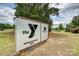 Signage for the Morrison Gathering YMCA and Forest Hill Church set amidst a backdrop of greenery and trees at 10022 Wayfair Meadow Ct, Charlotte, NC 28277