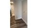 Bathroom showing washer and dryer hookups, plus an open shower with white tiles at 1012 4Th St, Statesville, NC 28677