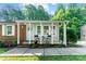 Close-up of the home's inviting front porch and facade at 106 Valley Rd, York, SC 29745