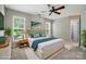 Relaxing bedroom with soft colors, cozy rug, and natural light creating a peaceful retreat at 10867 Garden Oaks Ln, Charlotte, NC 28273