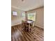 Dining area with natural light and wood floors at 110 White Apple Way, Statesville, NC 28625