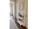 Inviting entryway with console table and stylish decor at 110 White Apple Way, Statesville, NC 28625