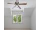 Bedroom with dormer window that provides ample natural light and ventilation with ceiling fan at 1108 Shinnecock Ln, Waxhaw, NC 28173