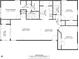Detailed floor plan showcasing layout with living spaces, bedrooms, kitchen, and balcony dimensions at 1134 Plaza Walk Dr, Charlotte, NC 28215