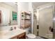Bathroom featuring a vanity, toilet, tub, and shower combination at 125 Shenandoah Loop, Troutman, NC 28166