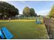 Well-maintained community dog park with agility equipment, providing a fun and social space for pets at 129 N Audubon Ave, Mooresville, NC 28117