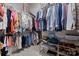 Well-organized walk-in closet with ample storage and custom shelving at 175 Mcleod Ave, Belmont, NC 28012
