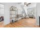 Cozy sitting room featuring hardwood floors and decorative furnishings at 175 Mcleod Ave, Belmont, NC 28012