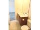 Bathroom featuring a sink with vanity and toilet at 1911 Flushing Ct, Charlotte, NC 28215