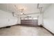 The garage is spacious with a brick accent and an automatic garage door at 201 S 5Th Ave, Maiden, NC 28650