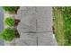 View from above shows the roof of the property with surrounding greenery and landscaping at 3237 Yarmouth Ln, Gastonia, NC 28056