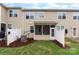 Enclosed backyard featuring a screened patio and white fence for privacy at 3237 Yarmouth Ln, Gastonia, NC 28056