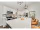 Modern kitchen boasting white cabinets, a spacious island, and stainless steel appliances at 3250 Celanese Rd, Rock Hill, SC 29732