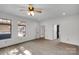 Bright bedroom with hardwood floors, natural light, closet, and connecting bathroom at 3333 Roberta Rd, Concord, NC 28027