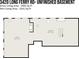 Layout for the basement includes garage and unfinished basement space at 3420 Long Ferry Rd, Salisbury, NC 28146