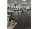 Community gym with modern fitness equipment and mirrored walls at 4305 Twenty Grand Dr, Indian Trail, NC 28079