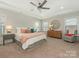 Spacious main bedroom featuring lots of light and ample closet space at 4305 Twenty Grand Dr, Indian Trail, NC 28079