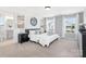 Spacious main bedroom with two bright windows, ensuite bathroom and great lighting at 492 Switch St # 82 Ty, York, SC 29745