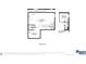 Lower level floor plan with finished basement, bedroom, and storage at 524 Lenswood Ct, Denver, NC 28037