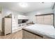 Bedroom features a twin-over-full bunk bed, and a queen-sized bed with matching nightstands at 5623 Fetzer Nw Ave, Concord, NC 28027