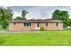 Charming one-story brick home with a well-manicured lawn at 739 Springdale Rd, Rock Hill, SC 29730
