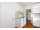 Bright kitchen with white cabinets, countertops, hardwood floors, and oven at 761 Milton Ave, Rock Hill, SC 29730