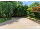 Private backyard basketball court with a well-maintained surface and ample space for play at 8433 Cheverny Dr, Waxhaw, NC 28173