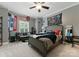 Unique bedroom with lively decor and a cozy atmosphere at 8433 Cheverny Dr, Waxhaw, NC 28173