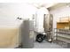 Functional utility area with water heater and HVAC system, offering essential home services at 1028 Washburn Switch Rd, Shelby, NC 28150