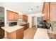 Traditional kitchen features stainless appliances, mosaic backsplash, and light wood cabinetry at 146 Pheasant Ridge Cir, York, SC 29745