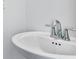 Close-up of a modern bathroom sink with a sleek chrome faucet at 223 Haddonsfield Dr, Mooresville, NC 28115