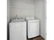 Functional laundry room with modern appliances, convenient for household chores at 223 Haddonsfield Dr, Mooresville, NC 28115