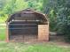 Animal shelter is a modern barn with a gate and ventilation fan at 2932 Rant Drum Rd, Maiden, NC 28650
