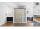 Bright bathroom featuring dual vanities, modern fixtures, and a separate toilet area, offering convenience and style at 2932 Rant Drum Rd, Maiden, NC 28650