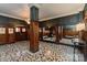 Grand lobby with ornate woodwork, chandelier lighting, and mosaic floors create a luxurious and inviting entrance at 301 W 10Th St # 404, Charlotte, NC 28202