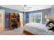 Charming bedroom with window, desk, and ample storage for personalized comfort at 4009 Oxford Mill Rd, Waxhaw, NC 28173
