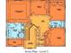 Floor plan of the second level, including a loft area, four suites, and bathrooms at 4028 Deerstone Ln # 23, Clover, SC 29710