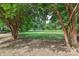 Lush greenspace provides an idyllic setting with mature trees and well-maintained lawns at 433-68 W 8Th St, Charlotte, NC 28202