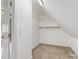 Small storage closet with shelving and a rod for hanging clothes at 5104 Top Seed Ct, Charlotte, NC 28226