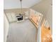 Open concept living room featuring a fireplace and natural light from many windows at 5104 Top Seed Ct, Charlotte, NC 28226