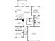 Floorplan featuring a primary bedroom, bedroom 2, study, dining area, Gathering room, and garage at 6520 Alanbrook Rd, Charlotte, NC 28215